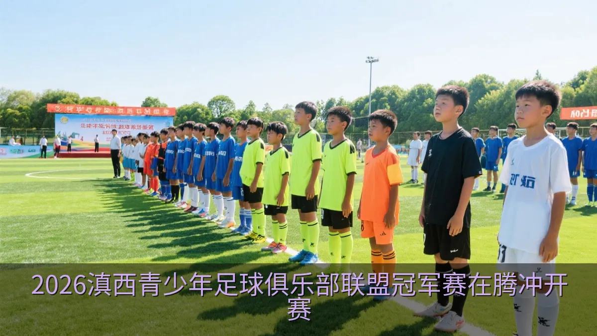 2026滇西青少年足球俱乐部联盟冠军赛在腾冲开赛
